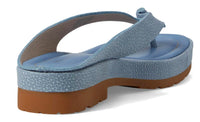DONALD PLINER Women's Seena Sandals in denim shine - women's sandal - detail view
