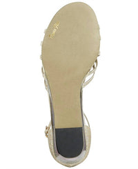 Easy Street Women's Tarrah Glitter Sandals in gold - women's sandal - view 4