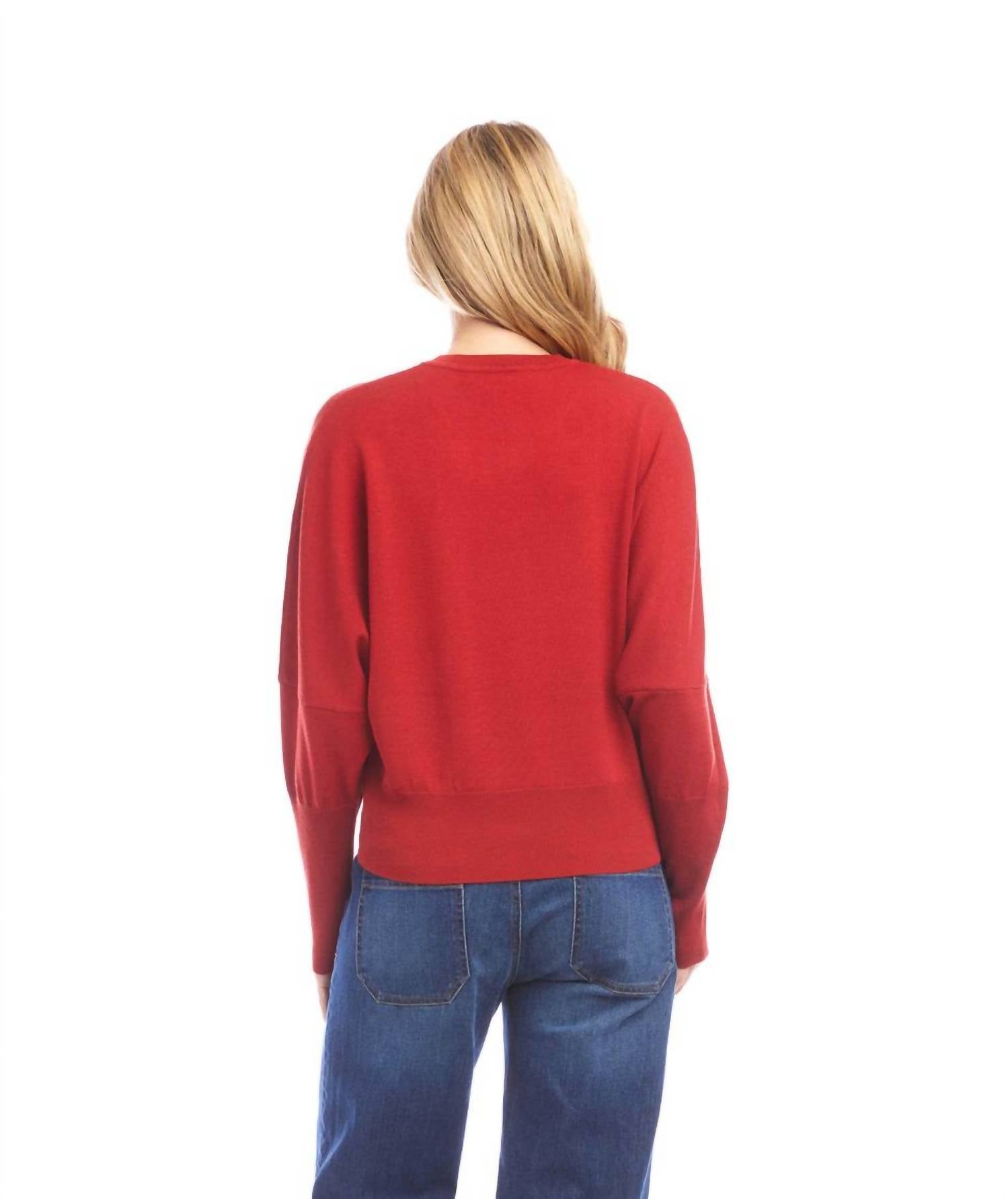 Karen Kane - Dolman Sleeve Sweater