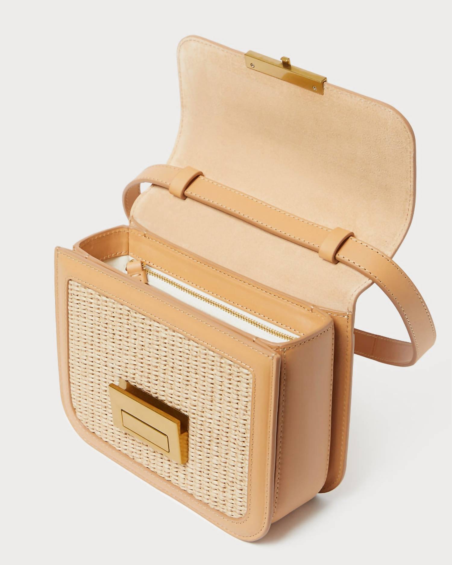 Loeffler Randall - Women's Desi Leather Flap Crossbody Bag