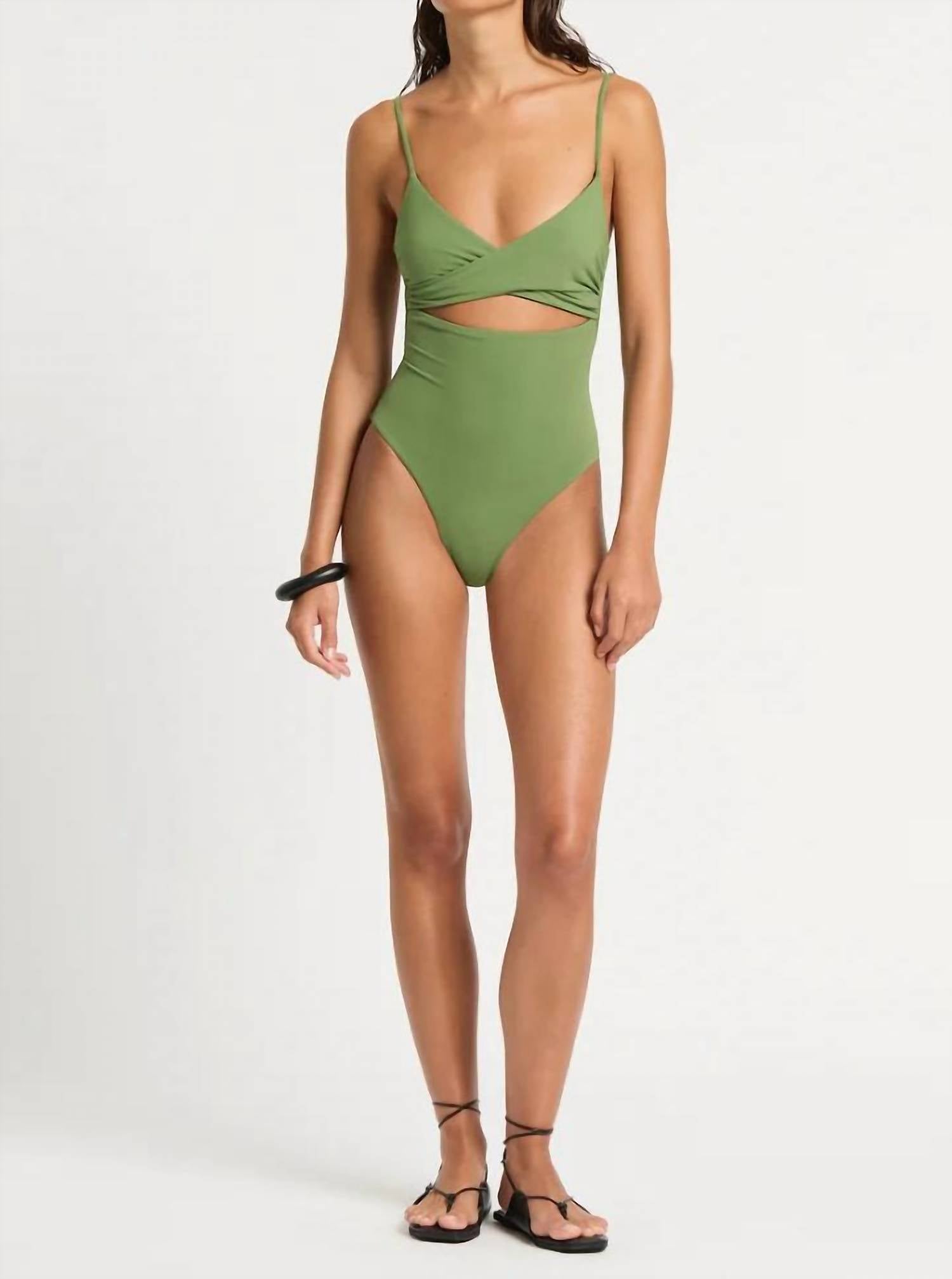bond-eye Amira Reversible One Piece in martini black - women's swimwear