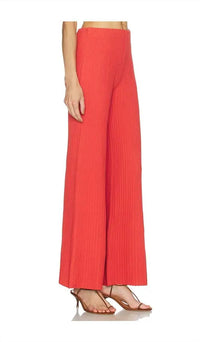 ALEXIS Boda Pant in terrocotta - women's pants - detail view