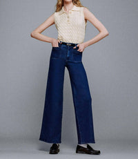 Frame - Le Slim High Rise Wide-leg Flare Pants