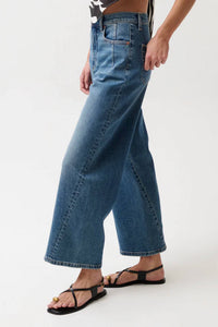 Pistola - Kyra High Rise Bowed Leg Jeans