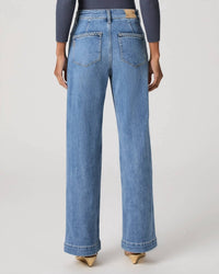 Paige - Anessa 31 Braided Pocket Edge Wide Leg Jean