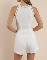 Sage The Label - Inez Contrast Sweater Tank