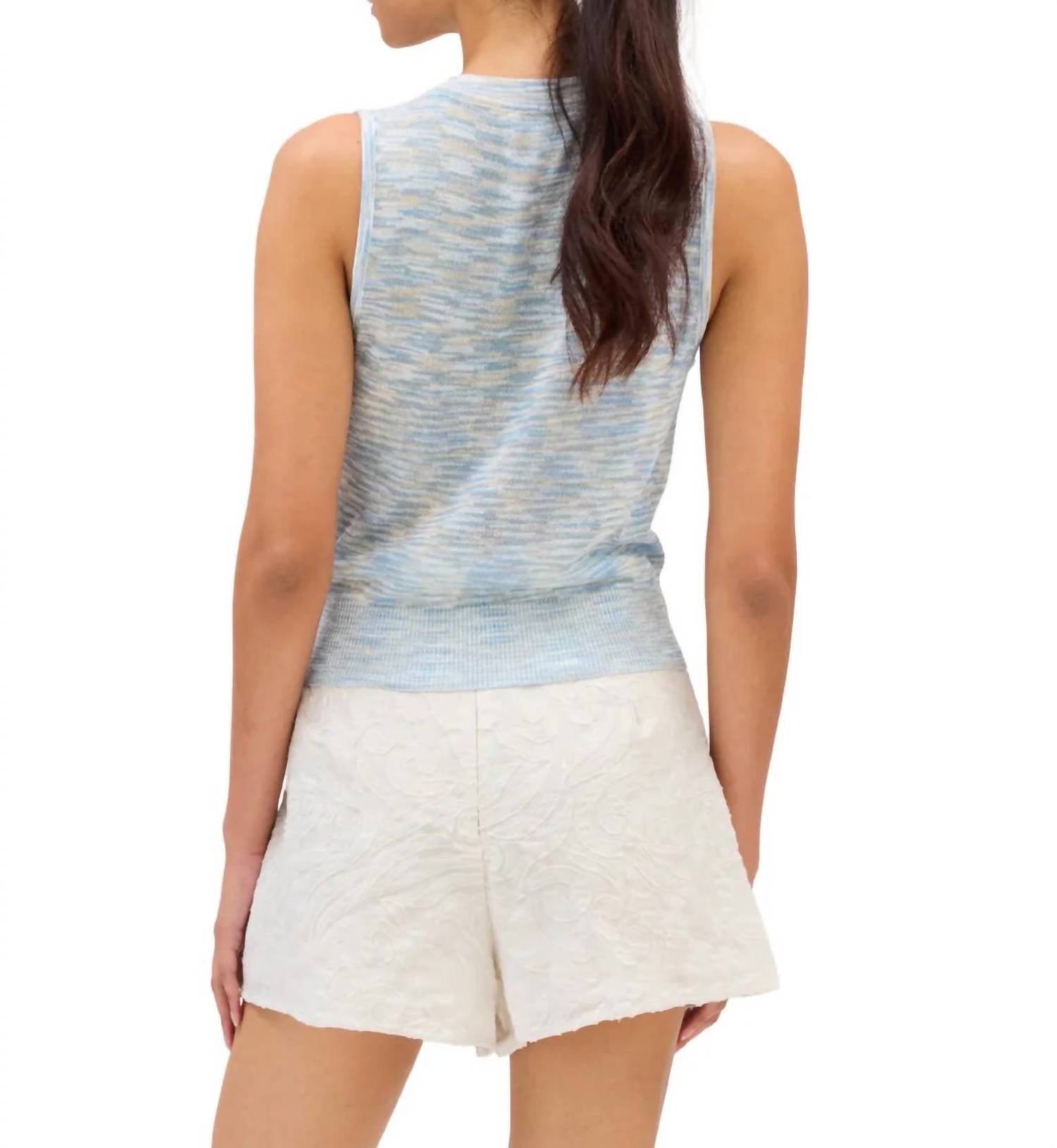 Allison - Esme Knit V-neck Tank Top