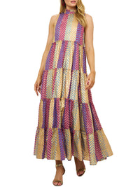 Oliphant - Ruffle Tiered Maxi Dress