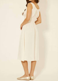 Bila77 - Smocked Waist Midi Dress