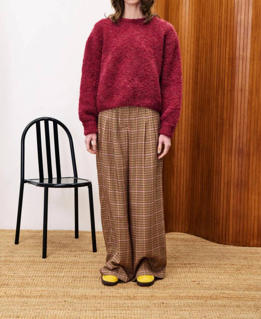 Frnch - Canelle Straight Plaid Pants