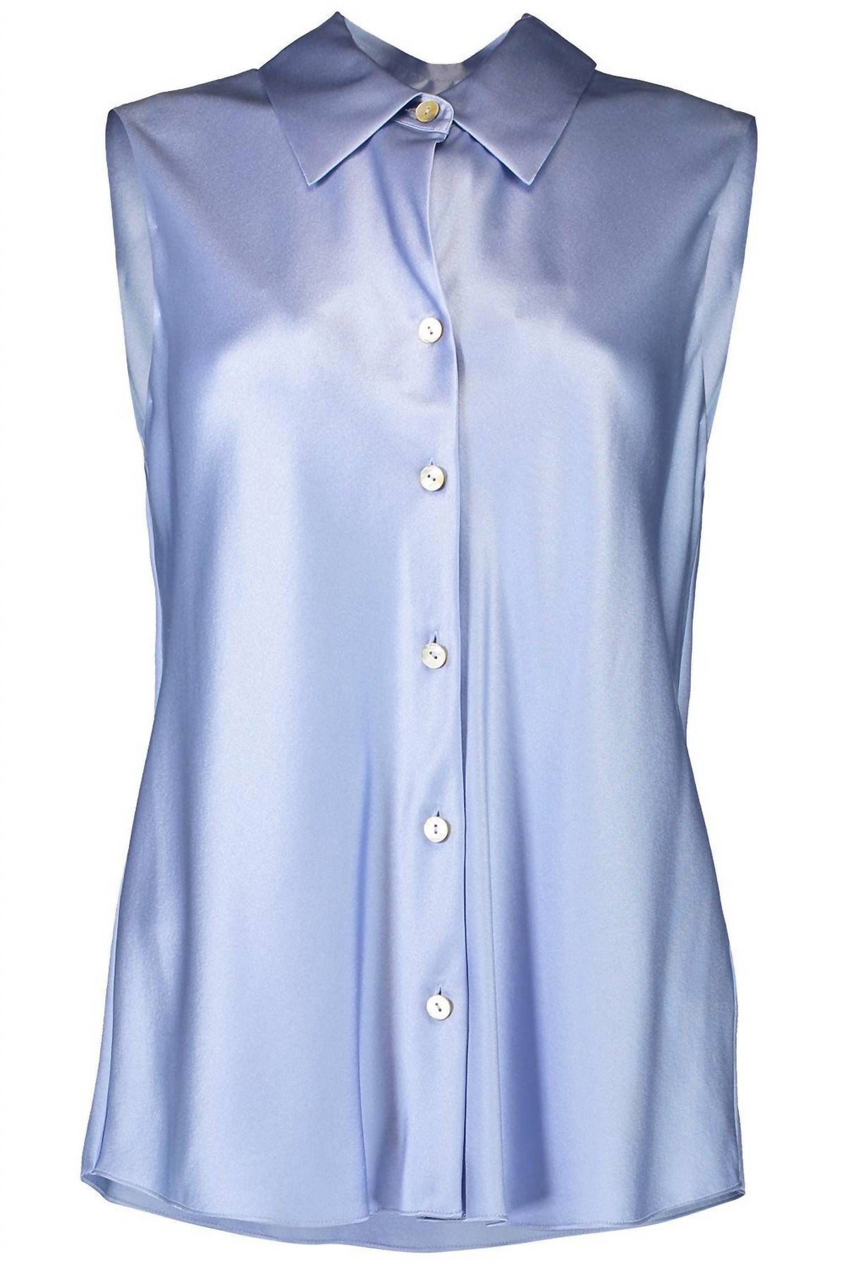 Vince - Sleeveless Bias Shirt