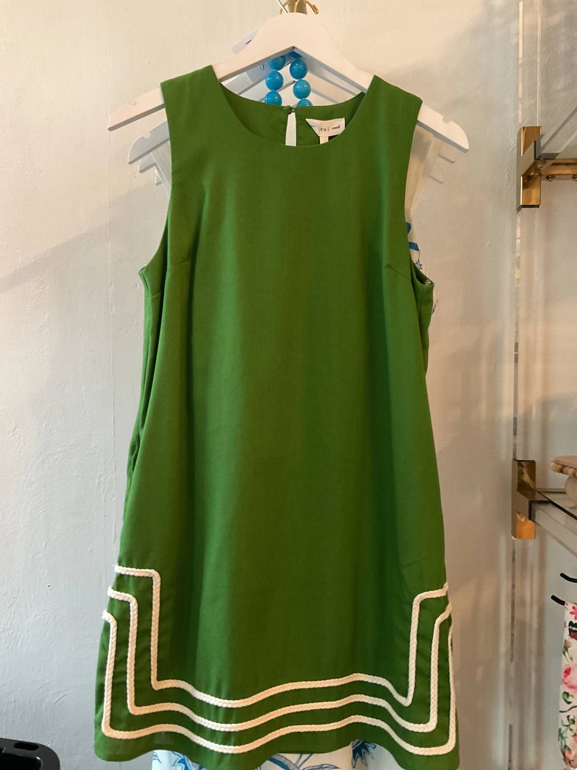 Entro - Contrast Rope Trim Mini Dress