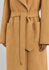 Wolk Morais - Belted Long Wool Coat