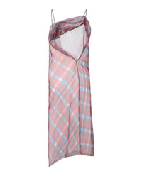 Salvatore Ferragamo - Women's Plaid Asymmetrical Dress