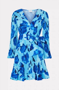 Milly - Liv Blurred Blossom Mini Dress