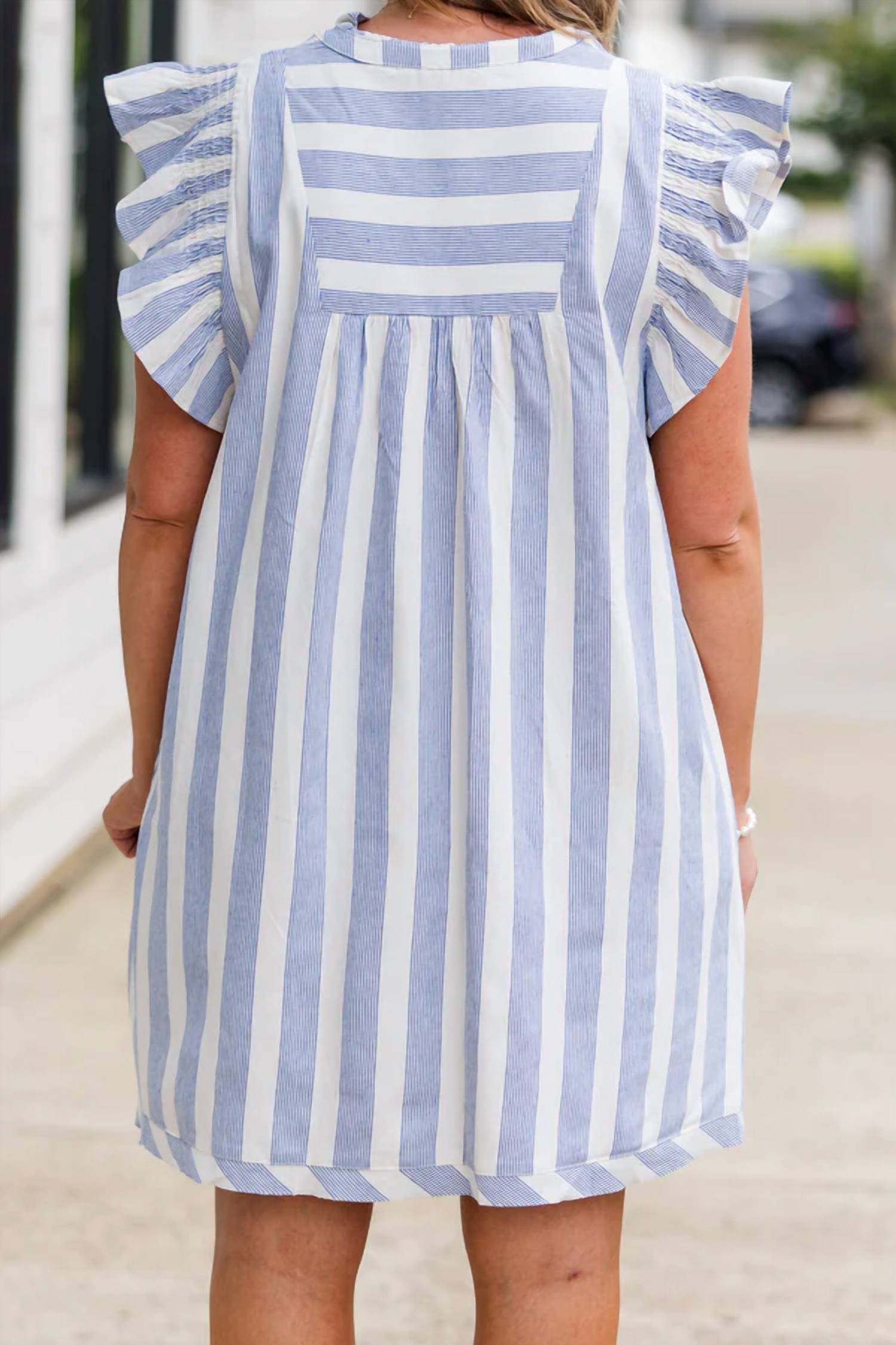 Umgee - Hilton Stripe Mini Dress