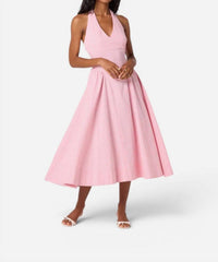 Astr - Meana Midi Halter Dress