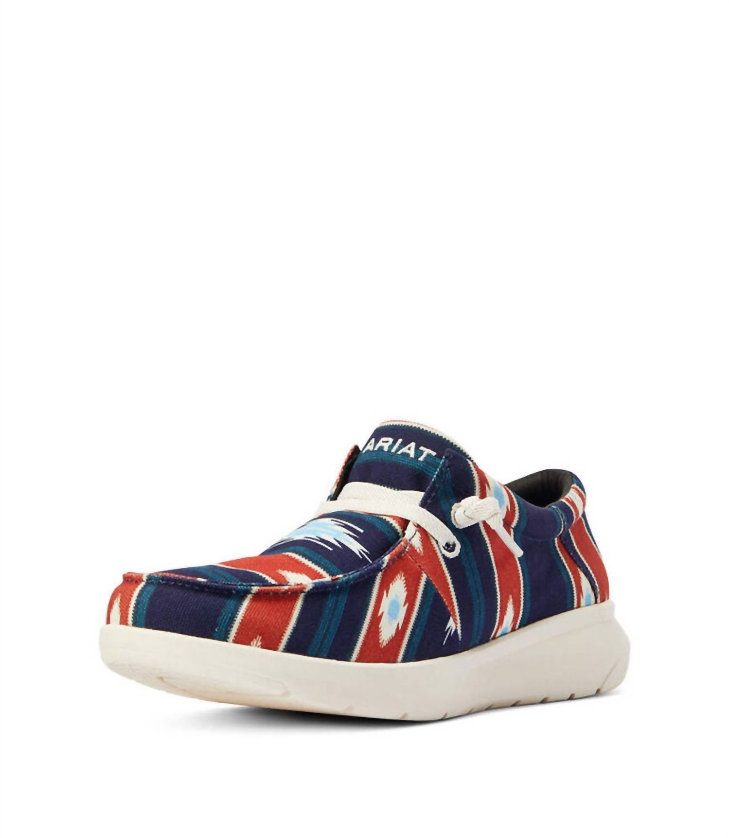 ARIAT Men's Hilo Chimayo Shoe in cristo navy - men's sneaker