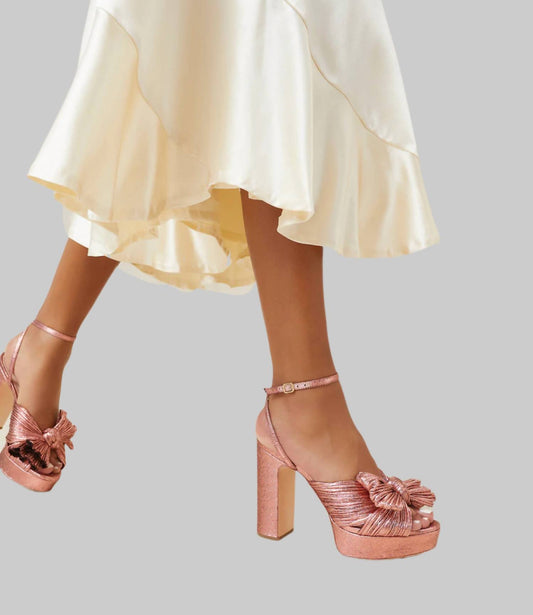 Loeffler Randall - Women's Pleated Platform Sandal