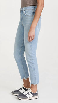 Agolde - Riley High Rise Straight Crop Jeans