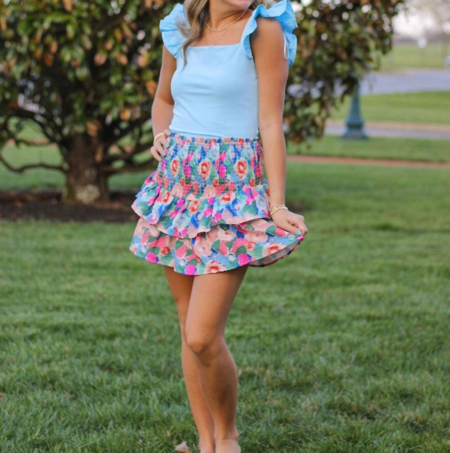 Tcec - Sky Flutter Bodysuit