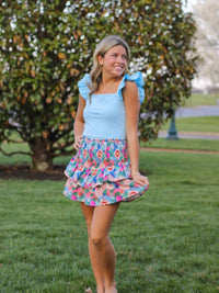 Tcec - Sky Flutter Bodysuit