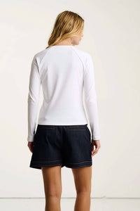 Lisa Todd - Pure Pima Rib Raglan Top