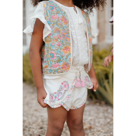 Louise Misha - Girls' Asya Gauze Shorts