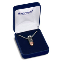 Montana Silversmiths Men's We The People Pistol Bullet Necklace in silver - men's jewelry - alternate view