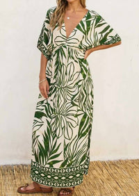 Dress Forum - Take Me Away Double Plunge Maxi Dress