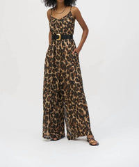 Joseph Ribkoff - Leopart Print Jumpsuit
