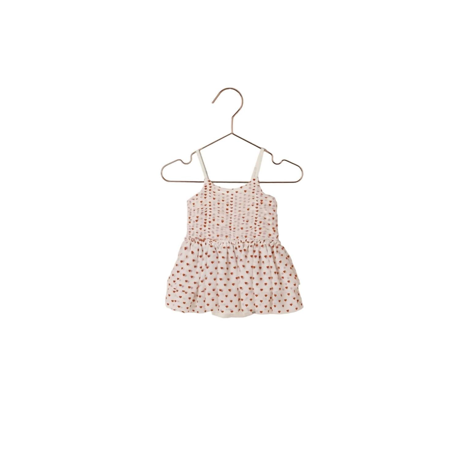 NORALEE Girl's Witley Tutu Dress in red hearts - kids' dress