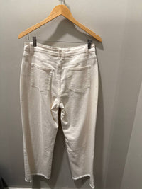 Tnr - Women's Stretch High Rise Crop Wide Leg Jean