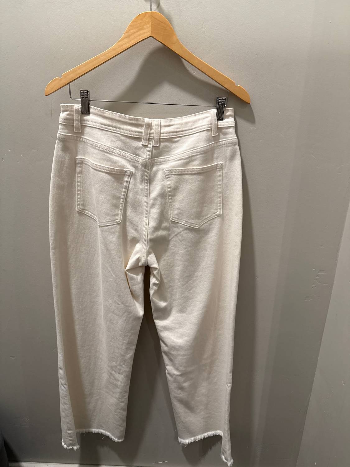 Tnr - Women's Stretch High Rise Crop Wide Leg Jean