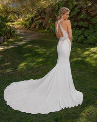 Casablanca - Halter Neck Wedding Dress