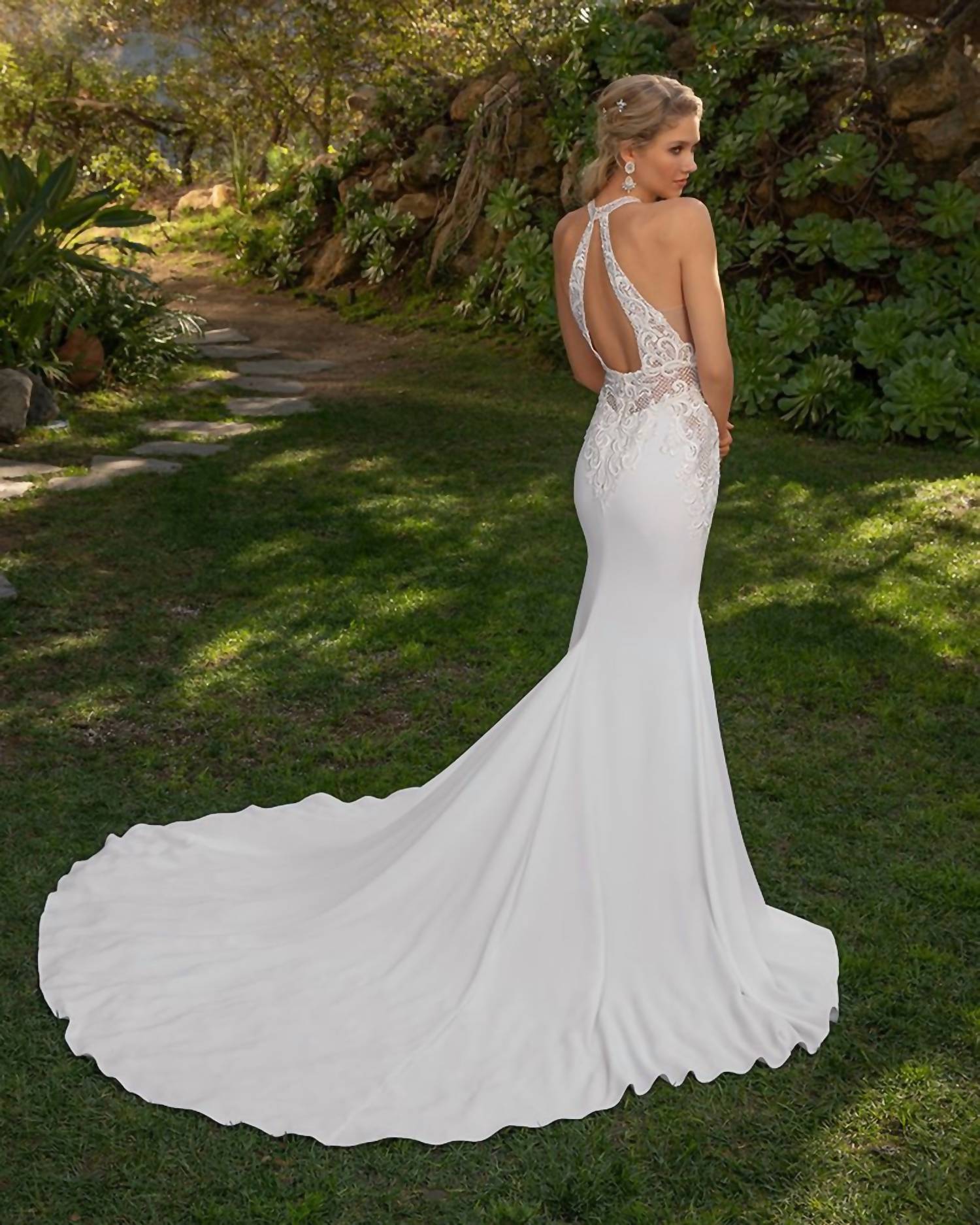 Casablanca - Halter Neck Wedding Dress