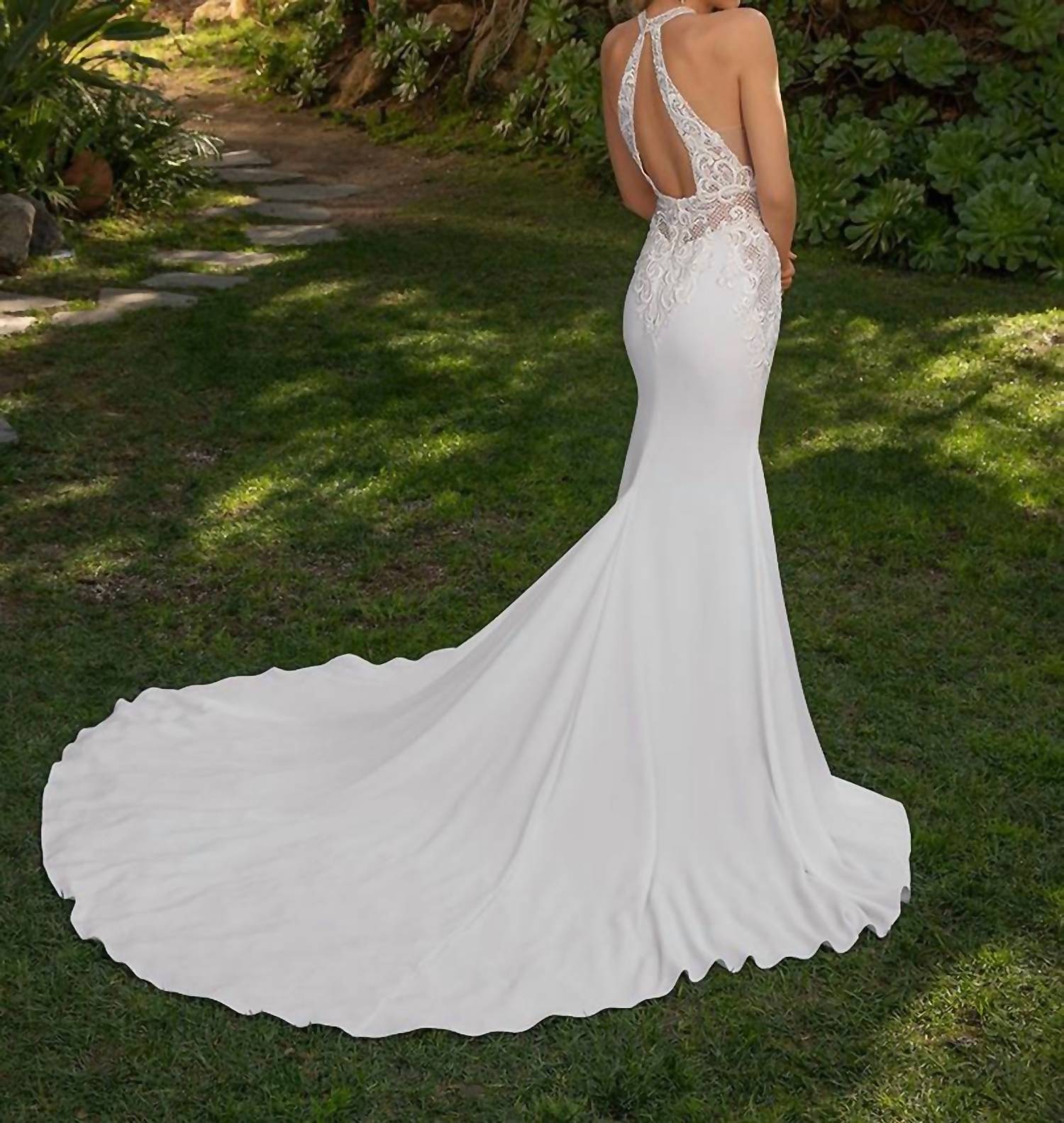 Casablanca - Halter Neck Wedding Dress
