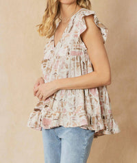Entro - Babydoll Tiered Top