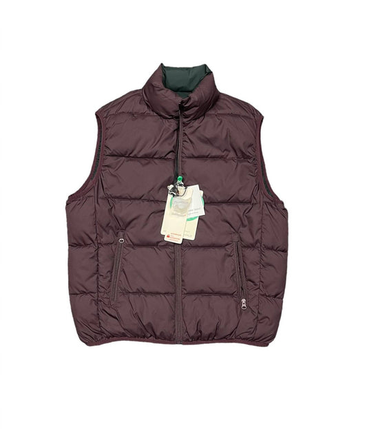 MEN'S REVERSIBLE PUFFER VEST
