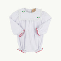 The Beaufort Bonnet Company - Girls Long Sleeve Bea Louise Bubble Romper