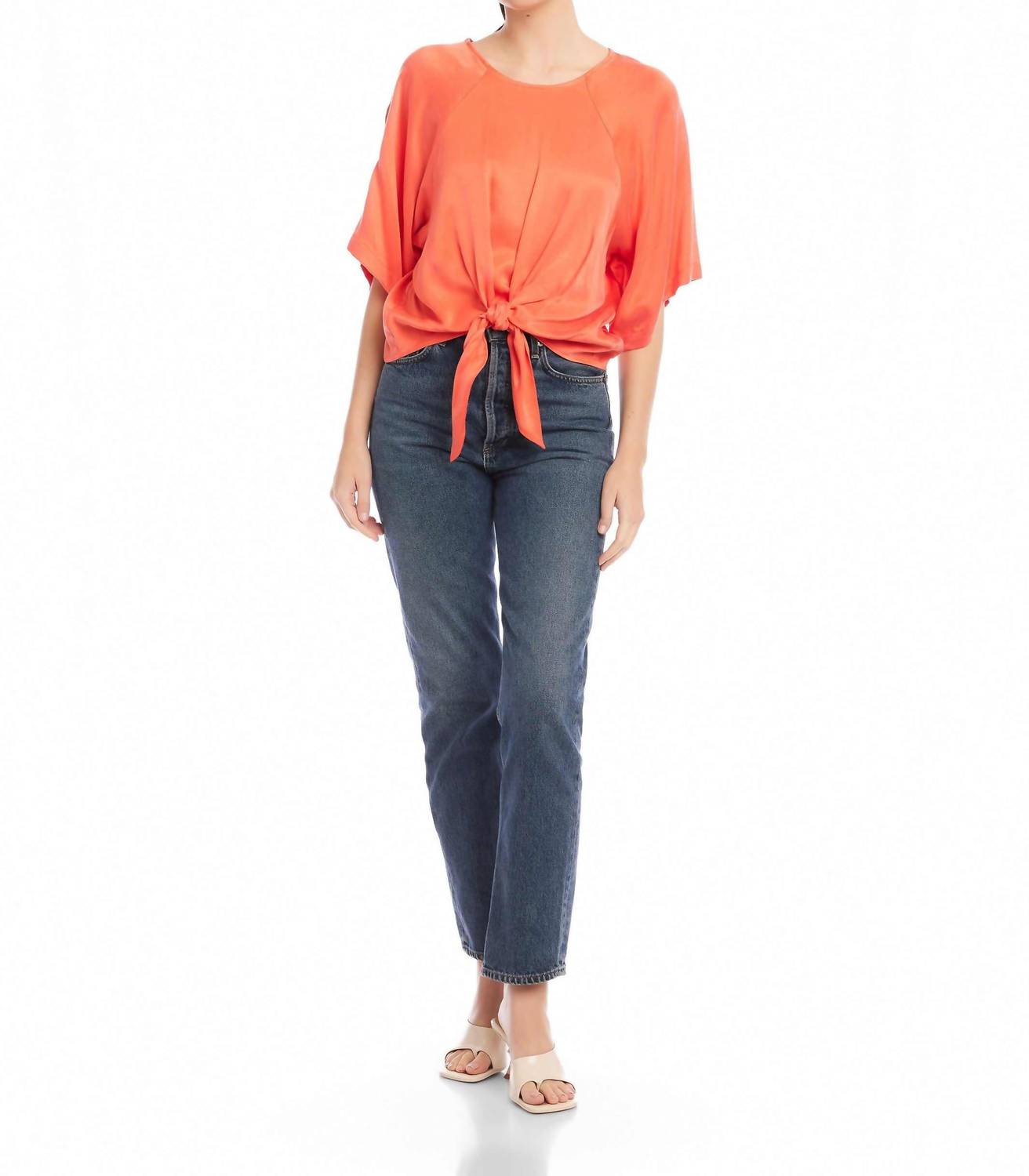 Fifteen Twenty - Seline Tie-Front Top