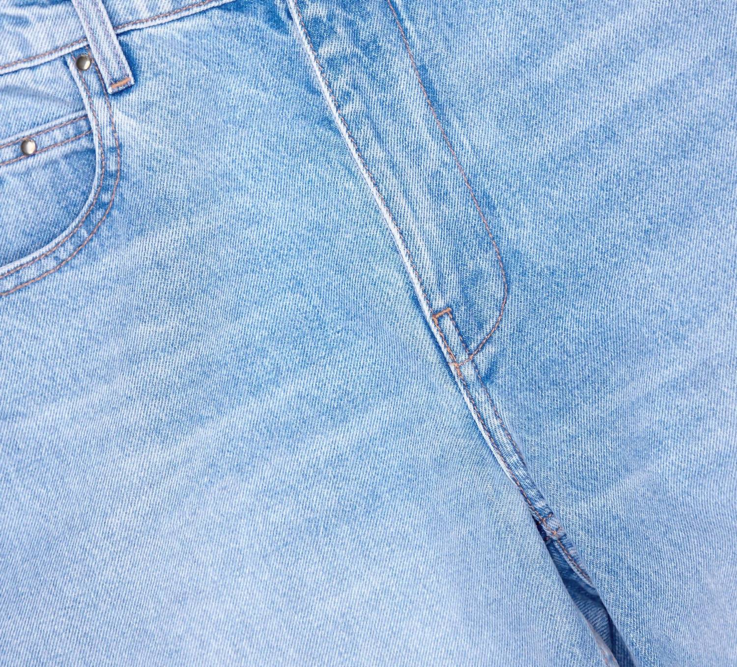 Ossou Rider Straight Leg Jeans in salt wash - women's jeans - alternate view