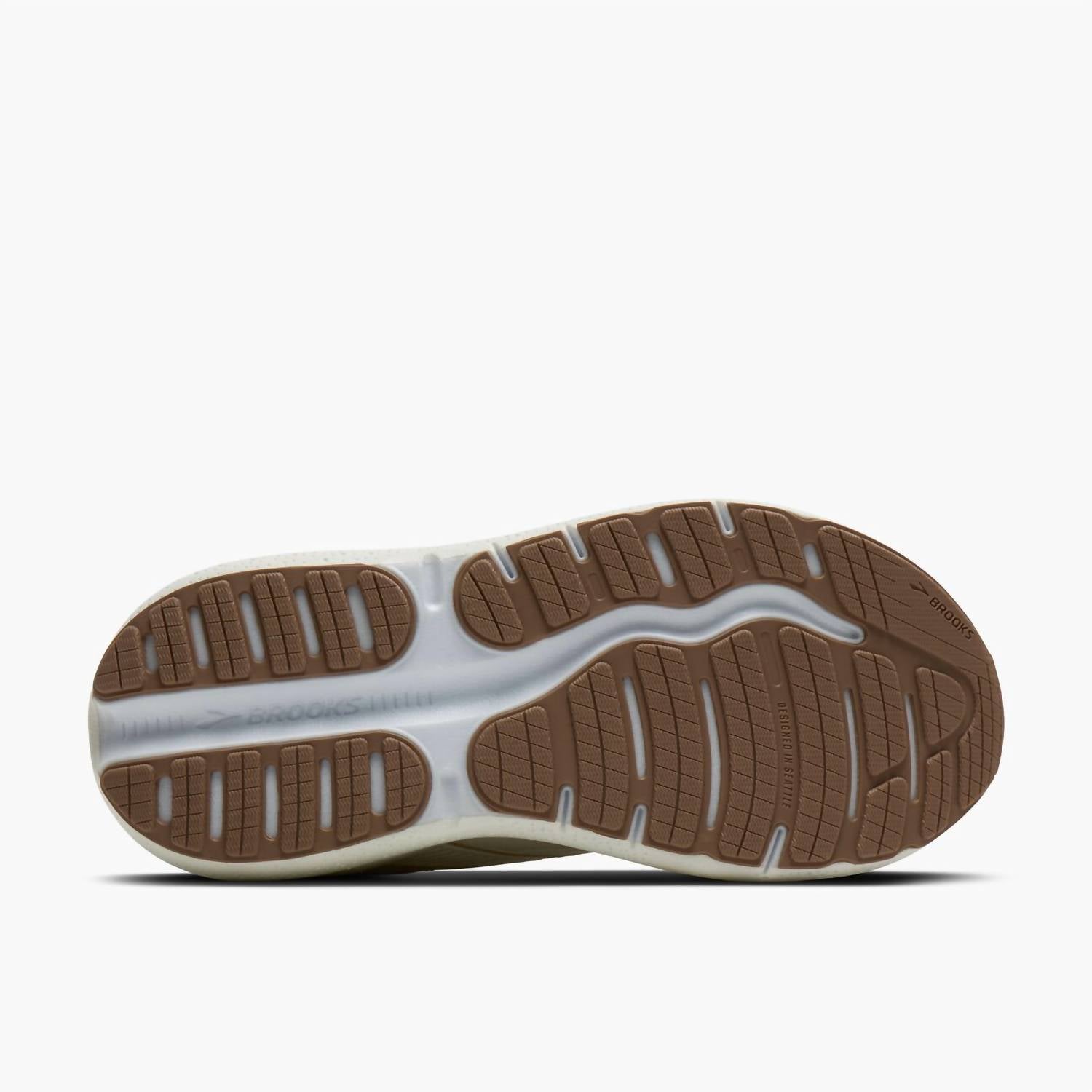 BROOKS Women's Ghost Max Se Running Shoes in star sand portabella - women's shoe - view 4