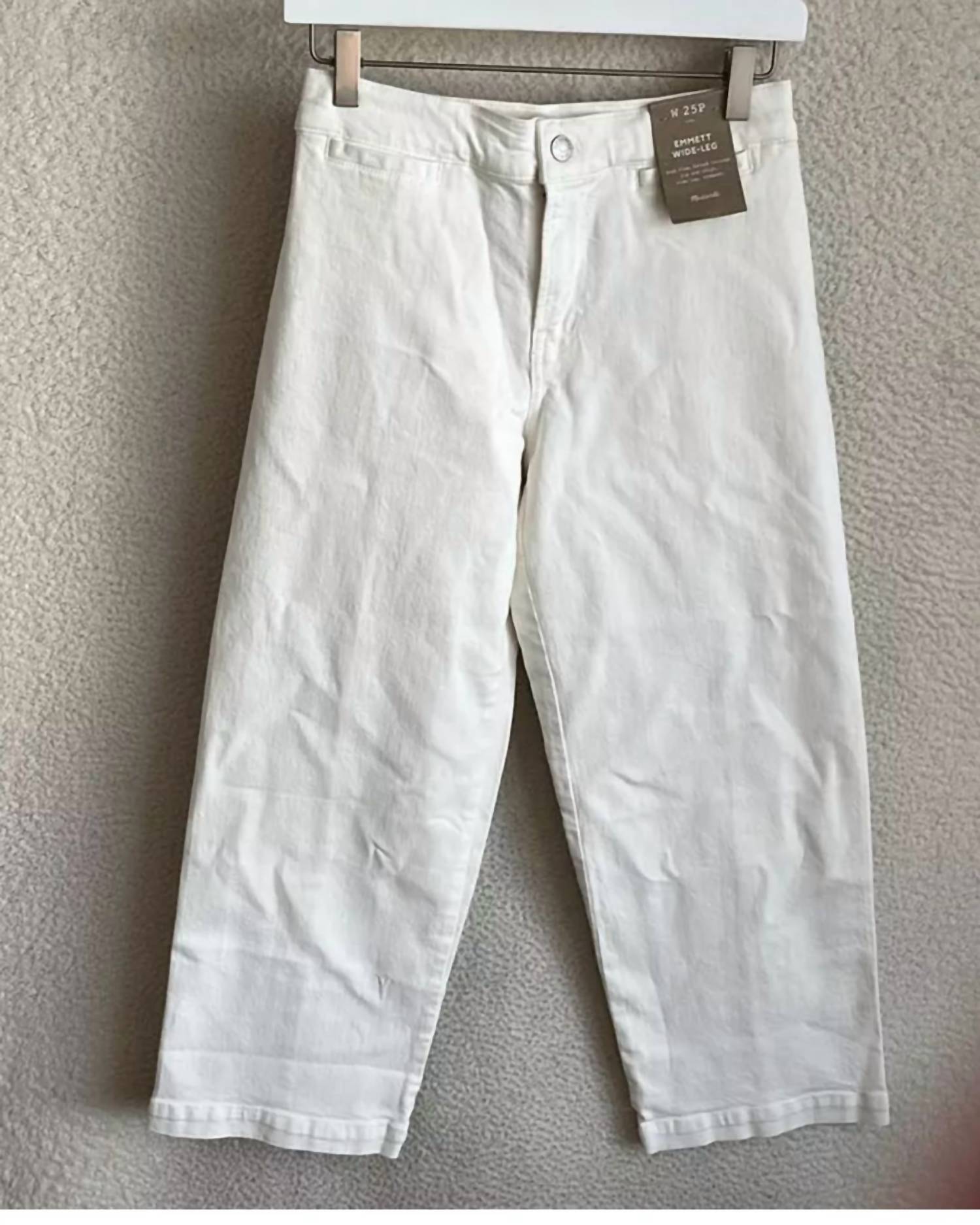 Madewell - Emmett Wide-leg Crop Jean - Petite