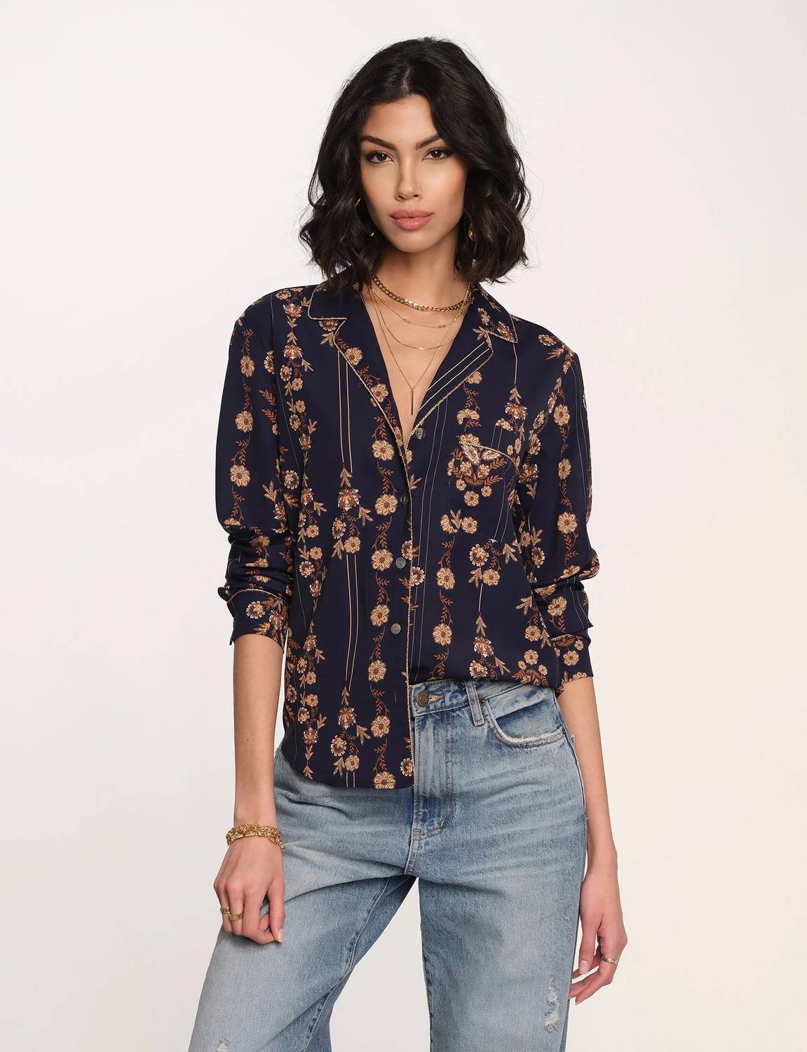 Heartloom - Berry Long Sleeve Top