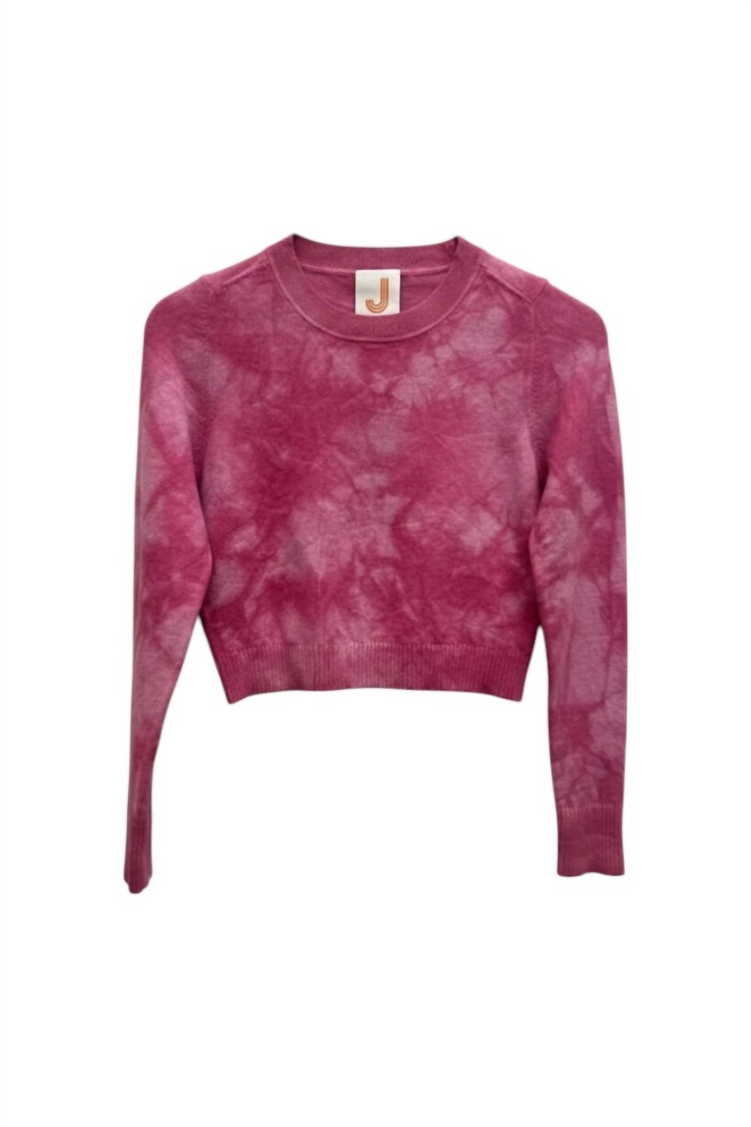 Joostricot - Long Sleeve Crop Crewneck Top