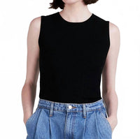 Derek Lam 10 Crosby - Ariana Ribbed Sweater Tank Top