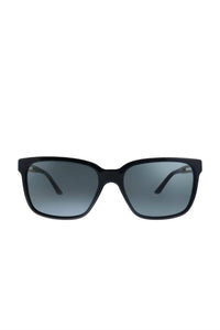 Versace - Square Plastic Sunglasses with Grey Lens