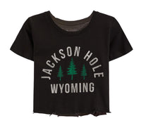 Jackson Hole Crop Tee