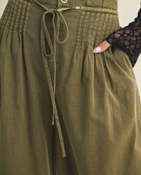 Mustard Seed - The Pintuck Power Wide Leg Pants